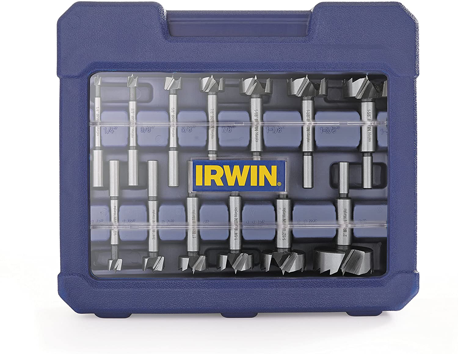 IRWIN 1966893 Marples Forstner Bit Set, 14-Piece