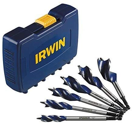 IRWIN 3041006 SPEEDBOR Drill Bit Set, Auger, 6-Piece